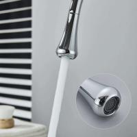 Grifo de lavabo de baño nórdico cromado, Palanca única, caño 360, mezclador de agua fría y caliente de latón Moder, grifo de fregadero para cocina - details 3