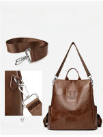 Mochila de gran capacidad de gama alta para mujer, bolso de hombro minimalista, mochila de viaje al aire libre, versión coreana, 2024 - details 1
