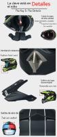 Casco fox motocross hombre mujer MX Carreras de Locomotora mtb - details 2