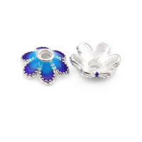 Tapetes de Flores de Brasso Dorado 18K 30PCS Accesorios de Joyería DIY de Alta Calidad - details 44