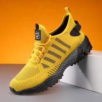 Zapatillas de deporte antideslizantes y transpirables para hombre: zapatillas informales y elegantes para actividades al aire libre de primavera/verano, jogging y entrenamiento en el parque - details 14