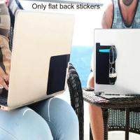 Bolsa adhesiva de almacenamiento trasera para ordenador portátil, bolsa para ratón, tela elástica grande, bolsa de almacenamiento negra para tableta, organizador de bolígrafos para disco duro Digital - details 7