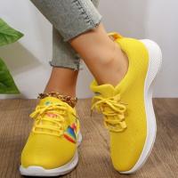 Zapatos deportivos informales de verano para mujer, calzado para correr al aire libre, cómodas zapatillas con cordones para mujer - details 5