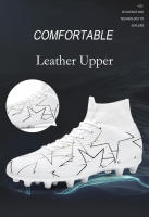 Zapatos deportivos ligeros y transpirables para hombre, tacones de fútbol unisex - details 6