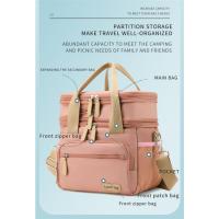 Bolsa de almuerzo de doble capa Bolsa de hielo portátil de gran capacidad Bolsa de almuerzo expandible portátil a prueba de fugas Bolsa de picnic - details 4