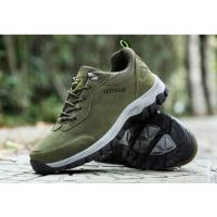 Zapatos De Senderismo Para Hombre Botas De Trekking Deportivas Transpirables De Cuero Respirables Antideslizantes Cómodas Para Acampar Y Caminar En Verano - details 3