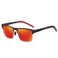 Gafas de Sol para Hombres Polarizadas, Protección UV400, Diseño Rectangular, Montura Semiplana y Lentes - details 0