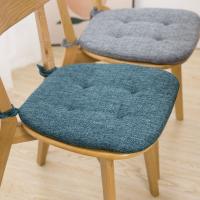 Cojín de algodón suave para el aula, almohadilla relajante para silla, Color sólido, ramio, para el hogar - details 7