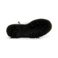 Suelas gruesas con forro polar Botas Dr. Martens, cremalleras laterales, botas cortas de mujer británica, suelas de pastel, botas de trabajo y zapatos de algodón - details 41