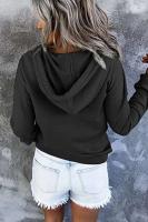 Nuevas sudaderas con capucha con cremallera Aviator Nation para mujer, jersey holgado de manga larga con 5 rayas de arcoíris - details 8