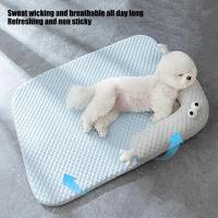 Alfombra de Enfriamiento para Mascotas Almohada de Cama para Gatos y Perros Lavable para el Verano - details 1