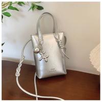 Bolso de Moda para Teléfono de Textura Avanzada Bolso de Verano Versátil de Hombro y Cruz - details 30