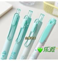Juego de rotuladores de Gel Kawaii para estudiantes, Set de bolígrafos de escritura, material de papelería escolar, regalo para niños, 4 unidades - details 5