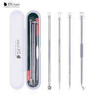 Herramientas de Maquillaje DUcare 4PCS Extractor de Acné y Espinillas de Acero Inoxidable Limpiador de Piel Facial para Todo Tipo de Piel - details 2