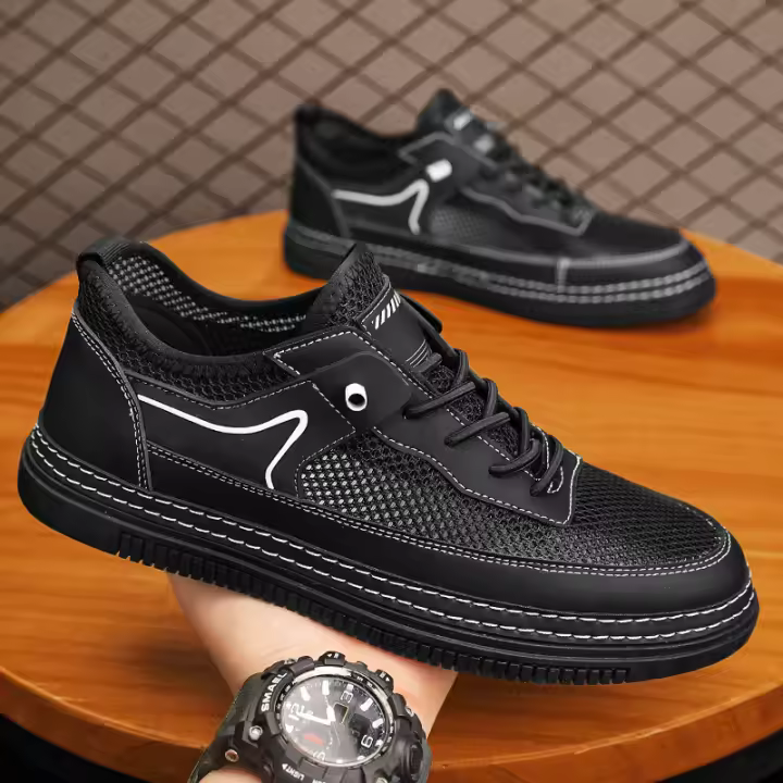 Zapatillas de Malla Transpirable para Hombres Verano 2025 Zapatos Deportivos Casuales de Moda para Todos los Matches - 1