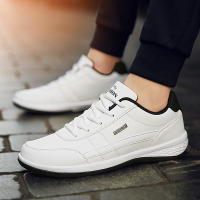 Zapatillas de deporte de moda para hombre, zapatos informales de lujo, transpirables, de tendencia, de cuero, para caminar, tenis y tabla - details 25