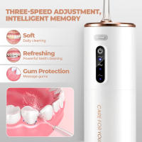Irrigador Bucal Eléctrico Limpiador Dental de Agua con Estomada Giratoria 360 - details 19