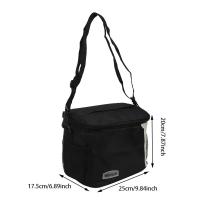 Bolsa de almuerzo aislada, bolsas de almuerzo grandes para mujeres y hombres, bolsa de almuerzo reutilizable con correa de hombro ajustable - details 3