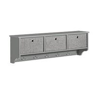 Zapatero con 2 Puertas Organizador para Zapatos 53 x 24 x 82 cm Gris FSR78-HG ES - details 9