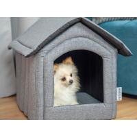 Petsona Caseta Del Perro Perrera Plegable Con Techo Desmontable Casa Del Perro Cama Cueva Del Gato Cama - details 1
