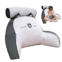 Almohada de lectura triangular de seda Ideal para embarazadas, respaldo grande, almohadas para sofá y cama - details 22
