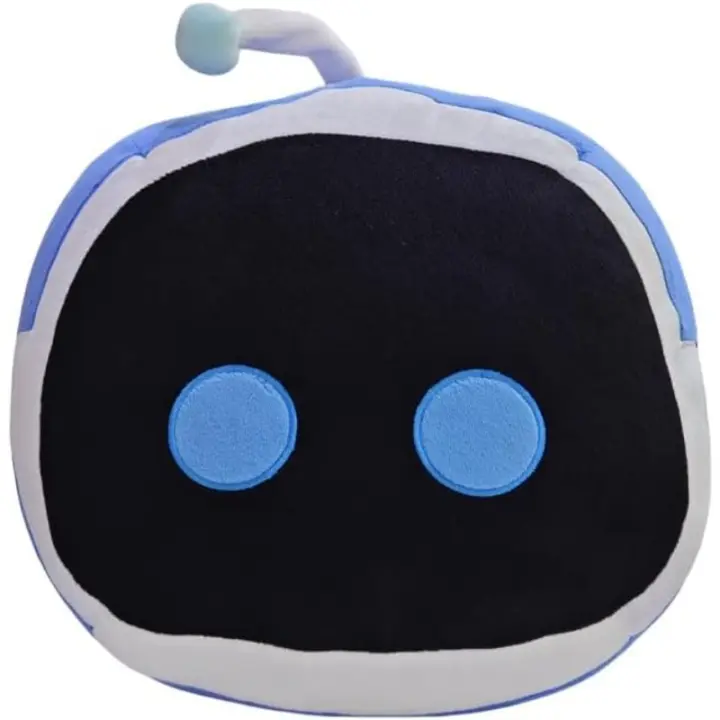 Peluche Astro Bot, Robot relleno para niños, juguete de peluche Astro Bot para regalo para fanáticos del juego, muñeco de peluche suave para niños y adultos, opción de rellenos navideños de cumpleaños para niños y niñas (negro) - 1