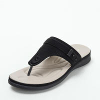 Sandalia sin cordones para mujer, moda para actividades al aire libre, novedad de verano 2025, suela gruesa, zapatillas frescas de hadas - details 1