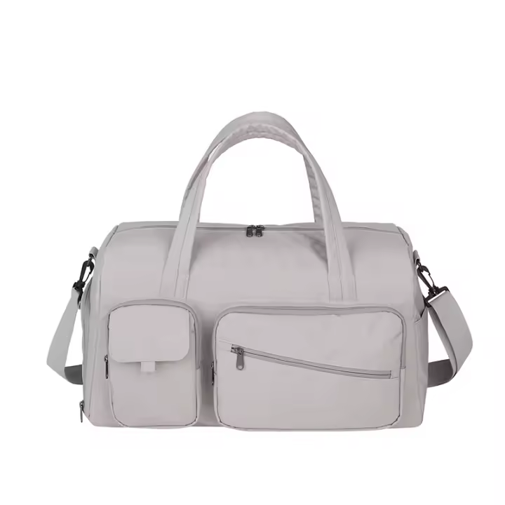 Bolsa de Yoga de Lona Deportiva Bolsa de Gimnasio Seca y Húmeda con Mochila - 1