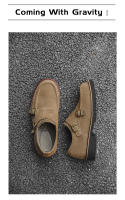Nuevo estilo británico versátil zapatos Munk zapatos de vestir casual fondo plano tendencia hebilla zapatos de los hombres. - details 11
