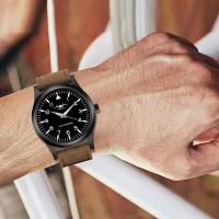 Dugary Pilot Military quartz Watch Men 's Sporting Fashion Watch Citizen mechón impermeable luminoso logotipo masculino - details 6