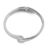 Brazalete de Metal Ancho Diseño de Gota de Agua Gruesa Pulsera Trenzada Irregular Gruesa - details 7