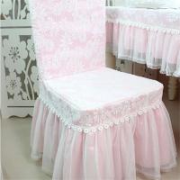 Mantel de jardín Ence de Corea del Sur, lazo rosa fresco, tela de decoración de boda rectangular europea de mesa, funda de silla personalizada - details 7