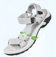 Zapatos Abiertos De Verano De Alta Calidad Para Hombre, Sandalias Ajustables Para Exteriores, Gladiador De Playa Roma, Transpirable, Verde, Negro Puro, Talla Grande 47 48 - details 8
