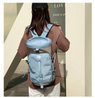 Bolsa De Viaje Impermeable para Deportes Y Fitness, Mochila De Gran Capacidad, Color De La Colisión De Empalme - details 27