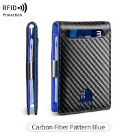 Cartera Minimalista Para Hombre Con Bloqueo RFID Portátil Gran Capacidad 11 Tarjetas Color Sólido Soporte Para Tarjetas De Crédito - details 12