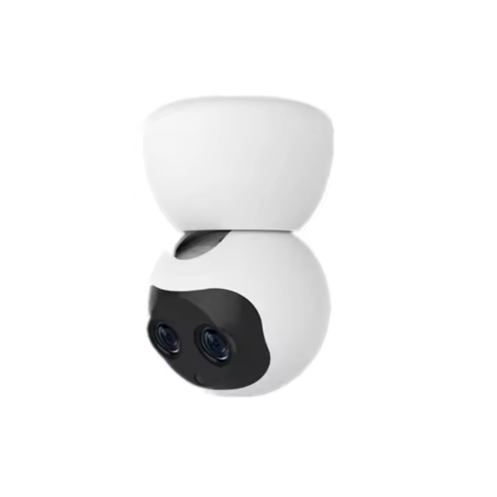 Cámara de doble lente de 2MP 1080P WiFi interior Domo Pan Tilt Cámara con zoom binocular Cámara de vigilancia CCTV - 1