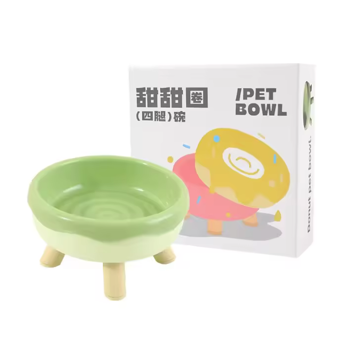 Bol para Mascotas, Alimentador de cuatro patas, para Gatos y Perros - 1