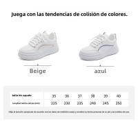 Nuevos Zapatos Deportivos Y De Ocio Versátiles, Zapatos De Tablero De Aumento De Plataforma - details 3