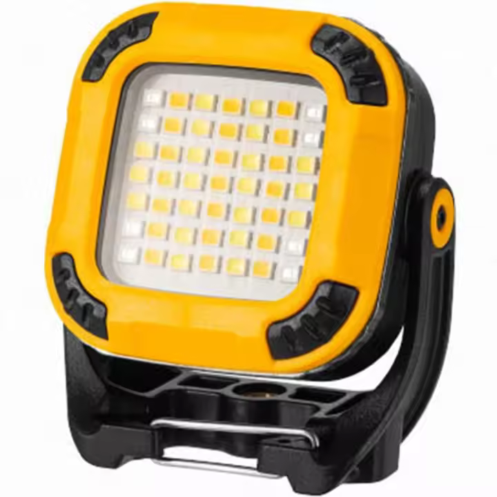 Linterna LED portátil para acampar con base magnética fuerte y trípode - 1