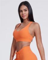 SHINBENE-Sujetador deportivo con tirantes, sostén Sexy con relleno y espalda cruzada para entrenamiento de Yoga y gimnasio, Super Cloud, 2,0 - details 1