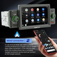 Radio para coche de 5 pulgadas 1 Din CarPlay Android reproductor multimedia para coche Bluetooth MirrorLink receptor FM para Volkswagen Nissan - details 12