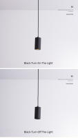 LEFANGXING Linterna Minimalista Creativa de Aluminio Lámpara de Dormitorio Moderna para Restaurante Bar - details 6