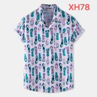 Camisa hawaiana de manga corta para hombre, camisa con estampado completo de flores para playa, novedad de 2024 - details 21