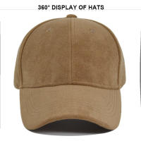 Gorra de Béisbol Retro de Ante Gorra de Calle Ajustable con Visera de Protección Solar - details 5