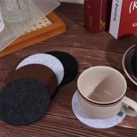 Juego de 10 camas de fieltro resistentes al calor, ideales para tazas de café, té, bebidas calientes, accesorios de cocina y comedor - details 2