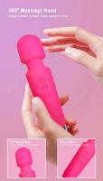 Vibrador potente de 20 modos, varita mágica, masajeador de punto G, recargable por USB, productos eróticos para adultos, juguete sexual para mujeres - details 0