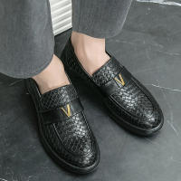 Zapatos Formales para Hombres Hechos a Mano Suela Gruesa PU Aumento de Altura - details 24