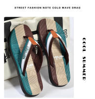 Verano nuevas chanclas de los hombres de gama alta casual pellizcar-en zapatillas de los hombres desgaste antideslizante sandalias de playa - details 12