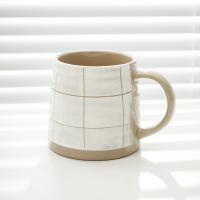 Taza pintada a mano de estilo ins de cerámica nórdica simple, taza de agua personalizada creativa de leche japonesa taza de café de cerámica gruesa - details 6