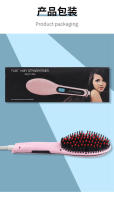 HQT-906 straight hair comb hair straightener does not hurt the hair ceramic electric splint straight hair hairdressing comb - details 11